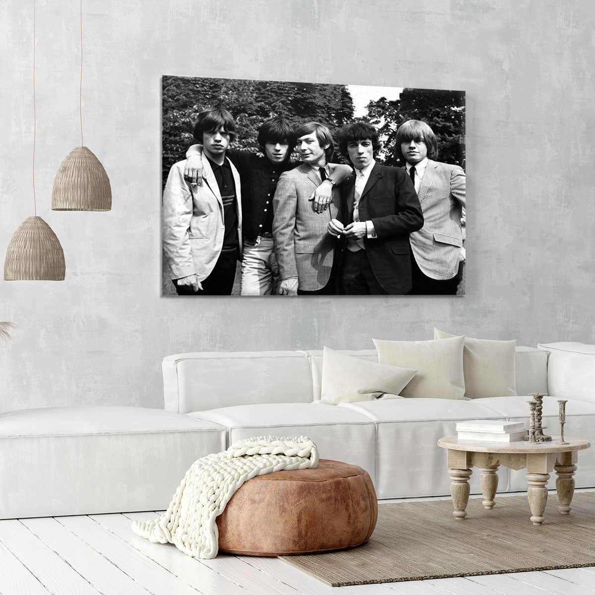 Rolling Stones 1964 Canvas Print or Poster - Canvas Art Rocks - 6