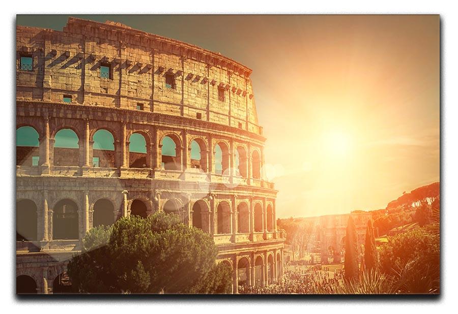 Roman Coliseum Canvas Print or Poster  - Canvas Art Rocks - 1