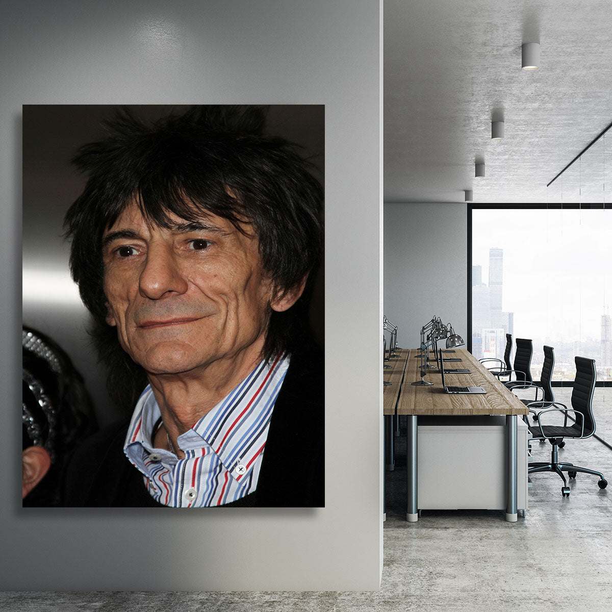 Ronnie Wood Canvas Print or Poster - Canvas Art Rocks - 3