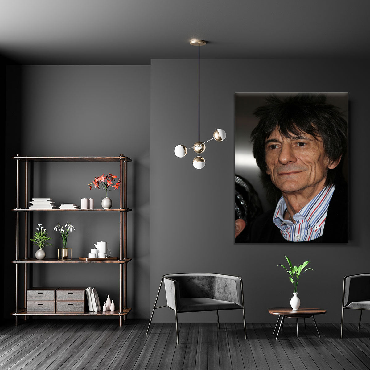 Ronnie Wood Canvas Print or Poster - Canvas Art Rocks - 5