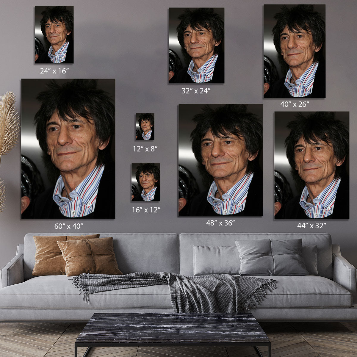 Ronnie Wood Canvas Print or Poster - Canvas Art Rocks - 7