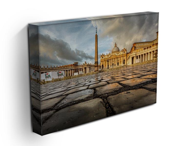 Saint Peter Basilica in the Morning Canvas Print or Poster - Canvas Art Rocks - 3