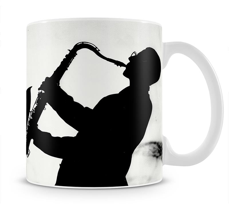 Saxophone player Mug - Canvas Art Rocks - 1