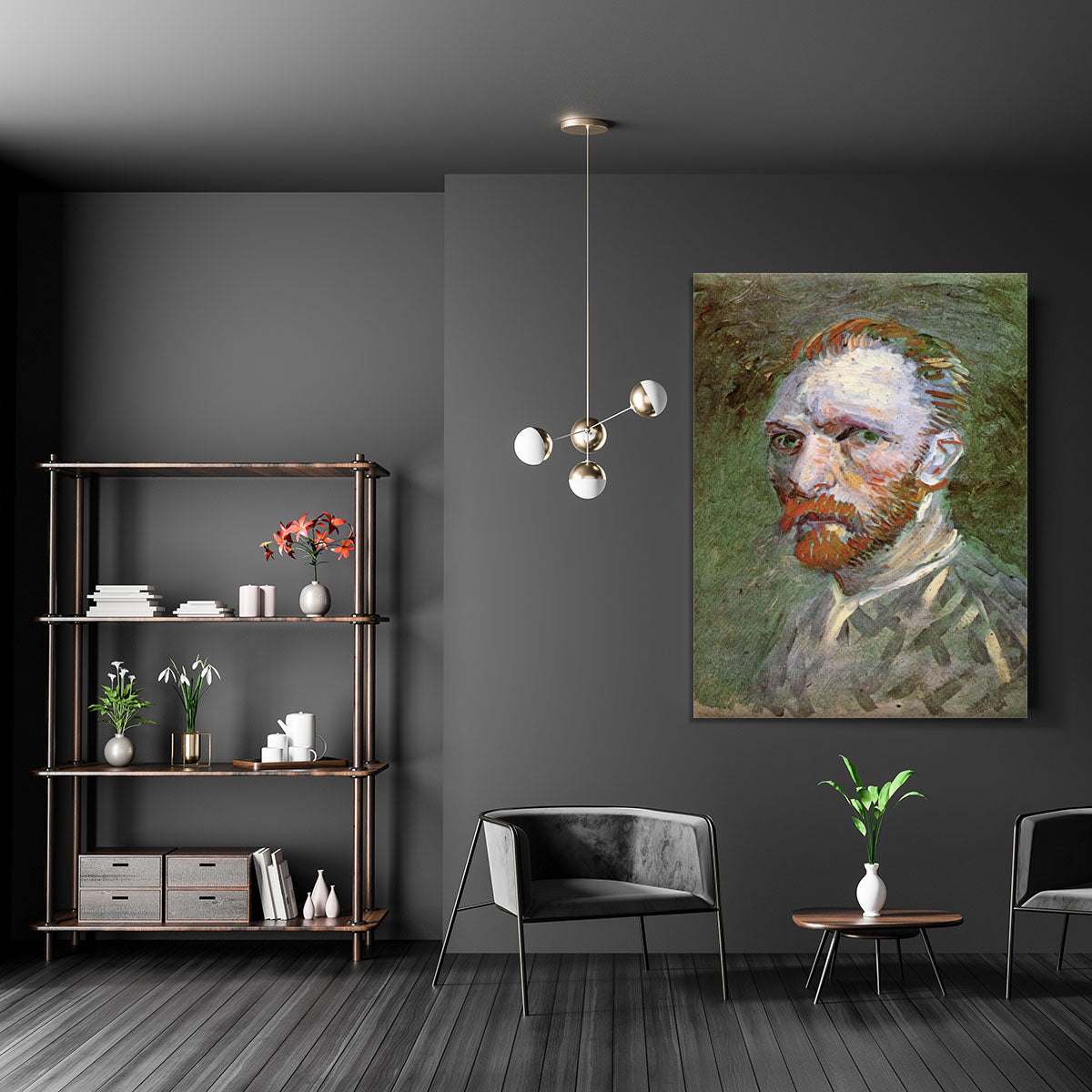 Self-Portrait 4 by Van Gogh Canvas Print or Poster - Canvas Art Rocks - 5