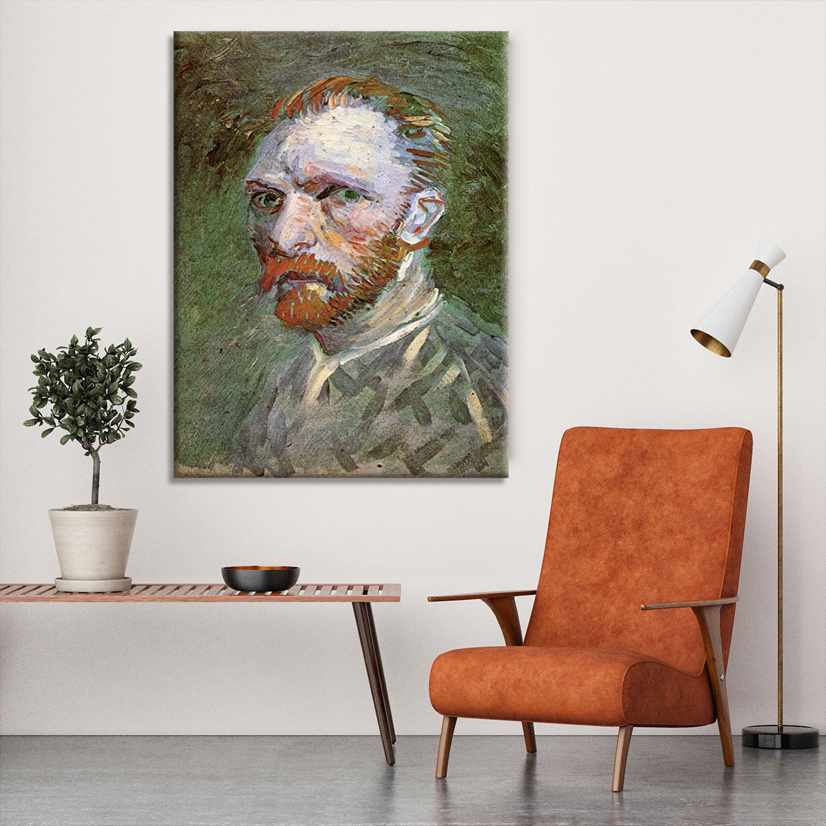 Self-Portrait 4 by Van Gogh Canvas Print or Poster - Canvas Art Rocks - 6