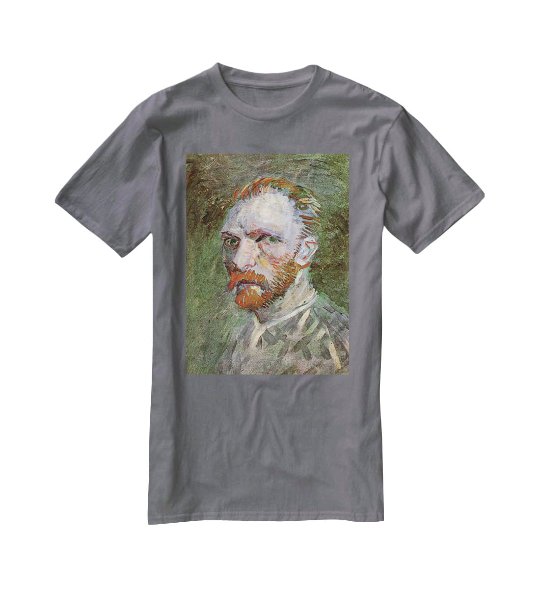 Self-Portrait 4 by Van Gogh T-Shirt - Canvas Art Rocks - 3