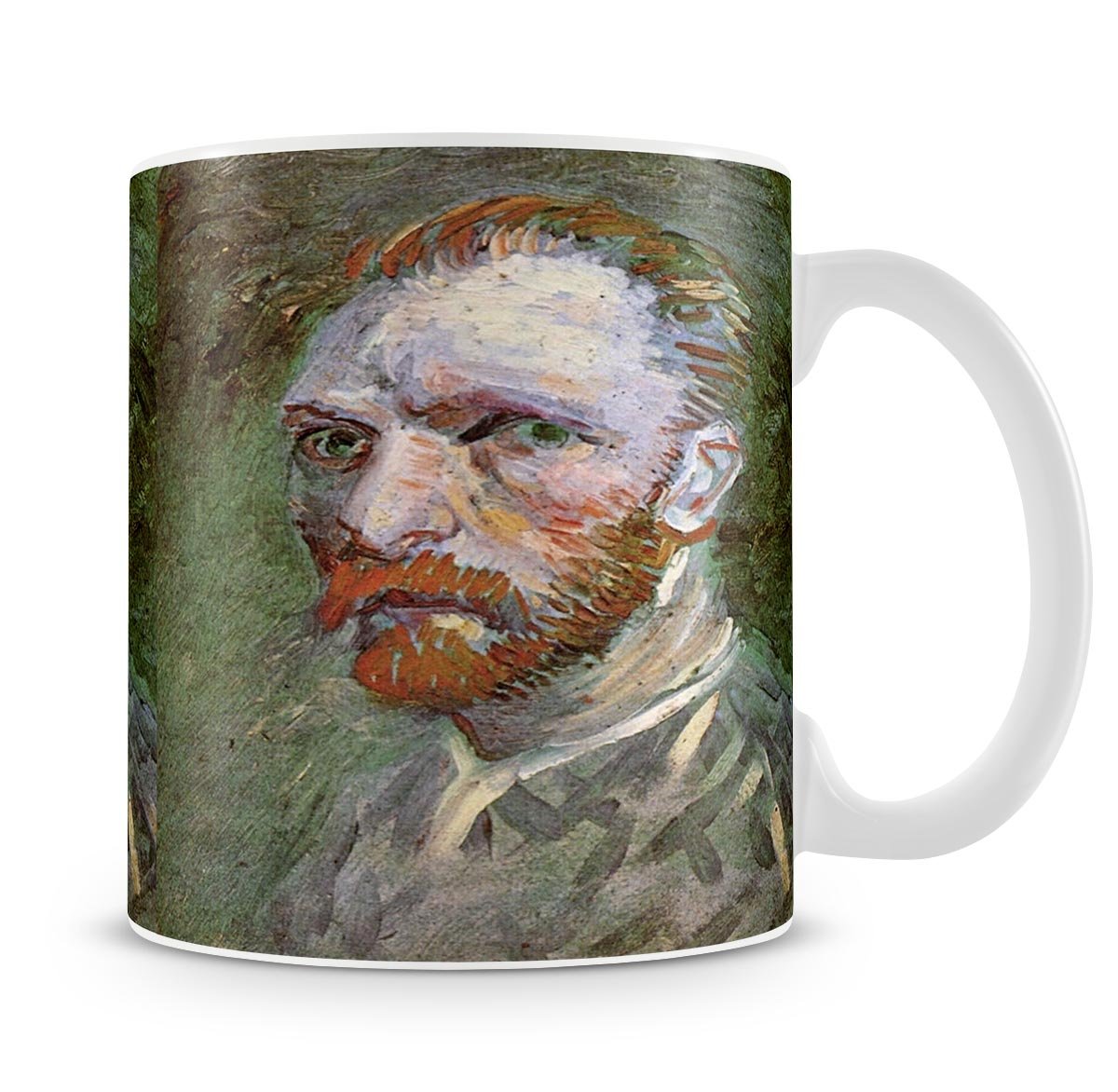 Self-Portrait 4 by Van Gogh Mug - Canvas Art Rocks - 4