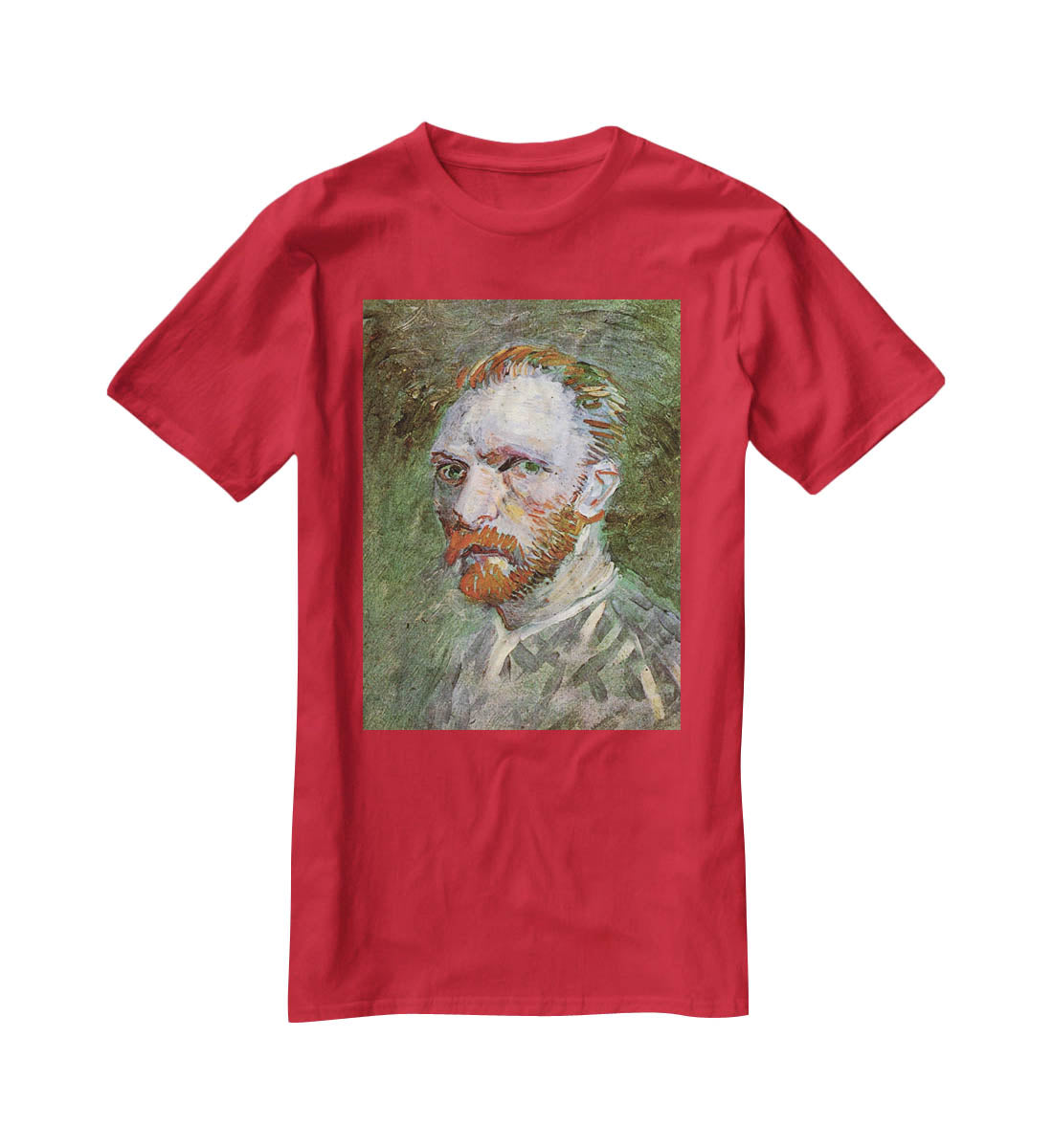 Self-Portrait 4 by Van Gogh T-Shirt - Canvas Art Rocks - 4
