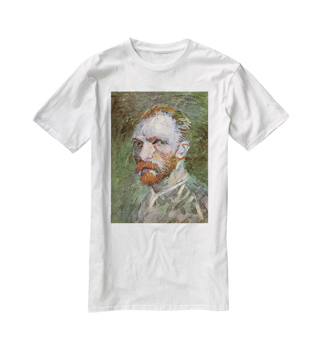 Self-Portrait 4 by Van Gogh T-Shirt - Canvas Art Rocks - 5