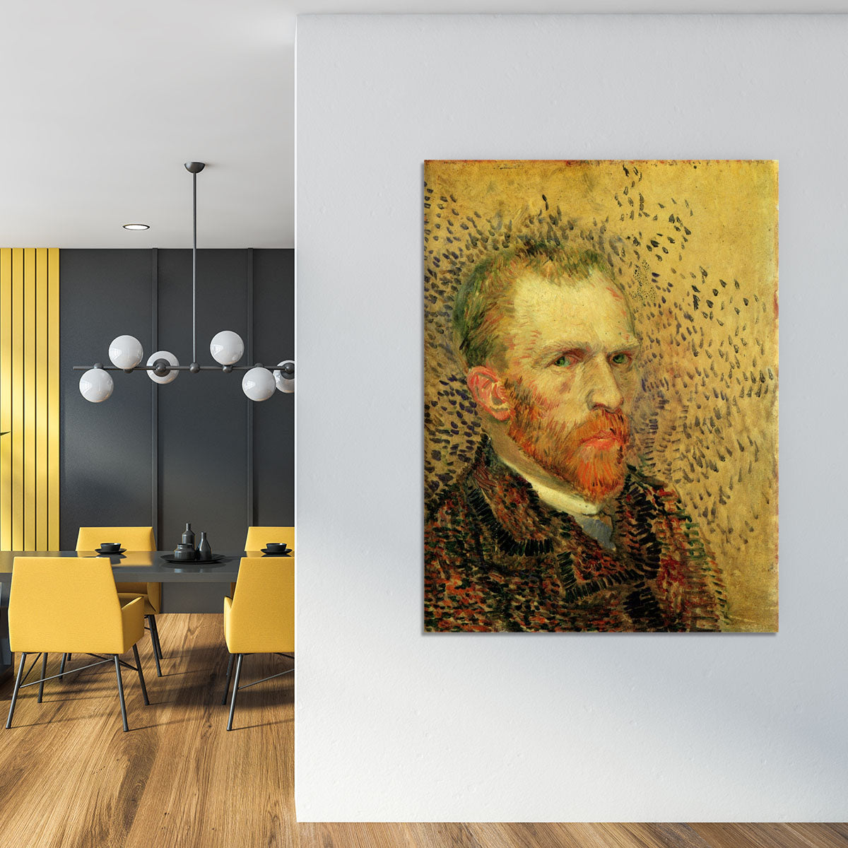 Self-Portrait 5 by Van Gogh Canvas Print or Poster - Canvas Art Rocks - 4