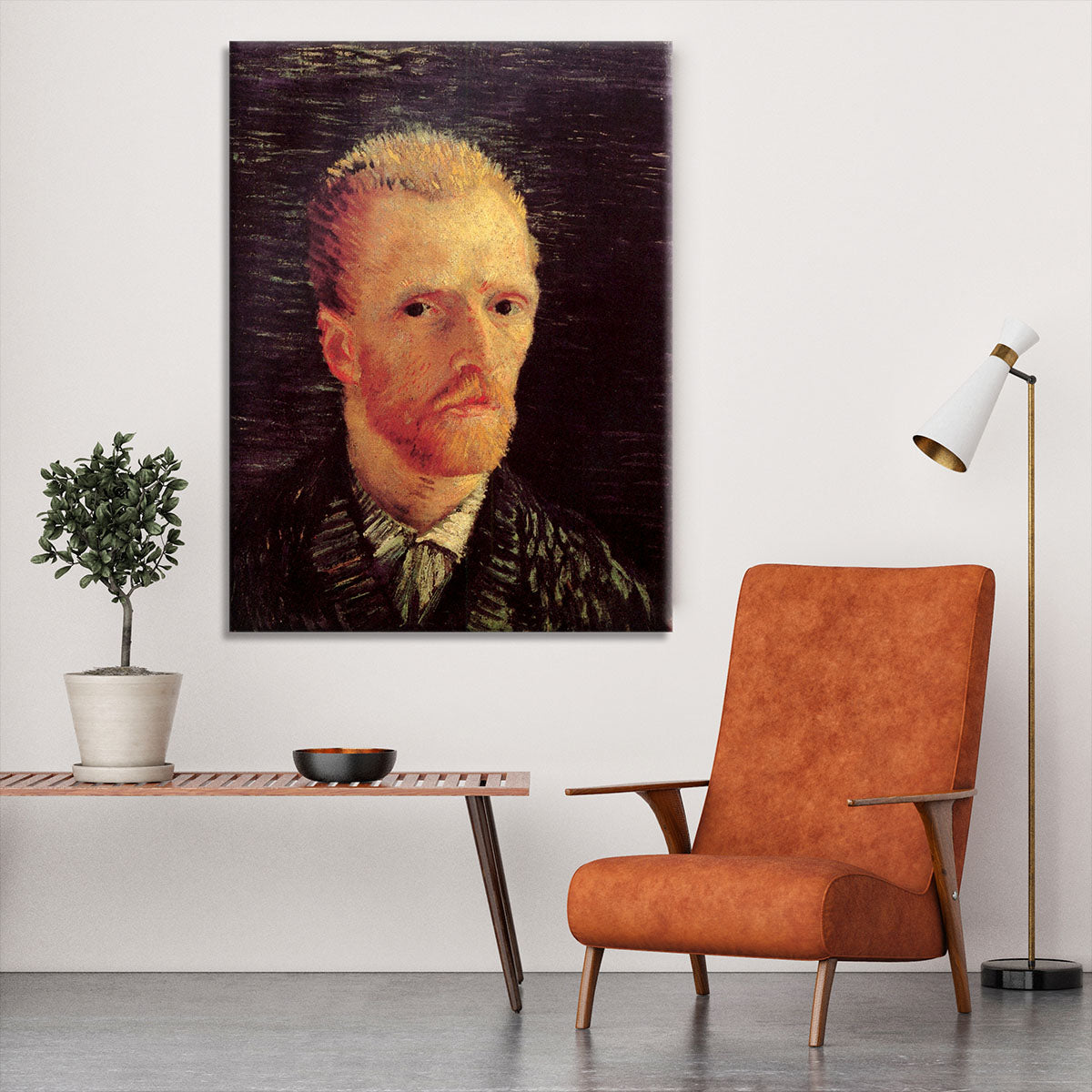 Self-Portrait 6 by Van Gogh Canvas Print or Poster - Canvas Art Rocks - 6
