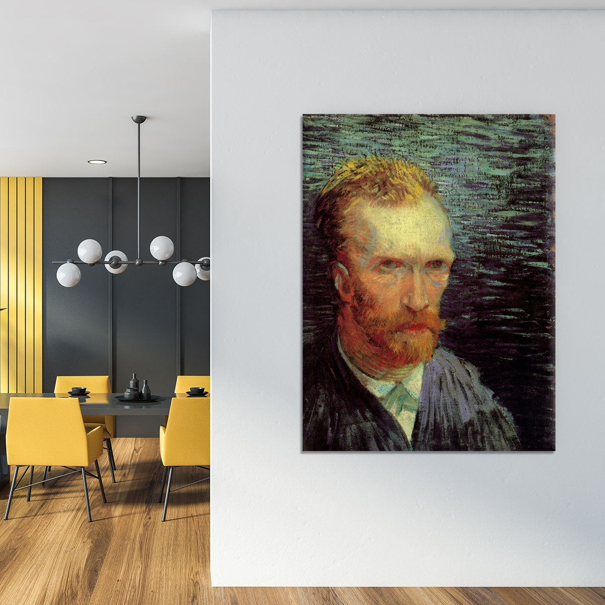 Self-Portrait 7 by Van Gogh Canvas Print or Poster - Canvas Art Rocks - 4