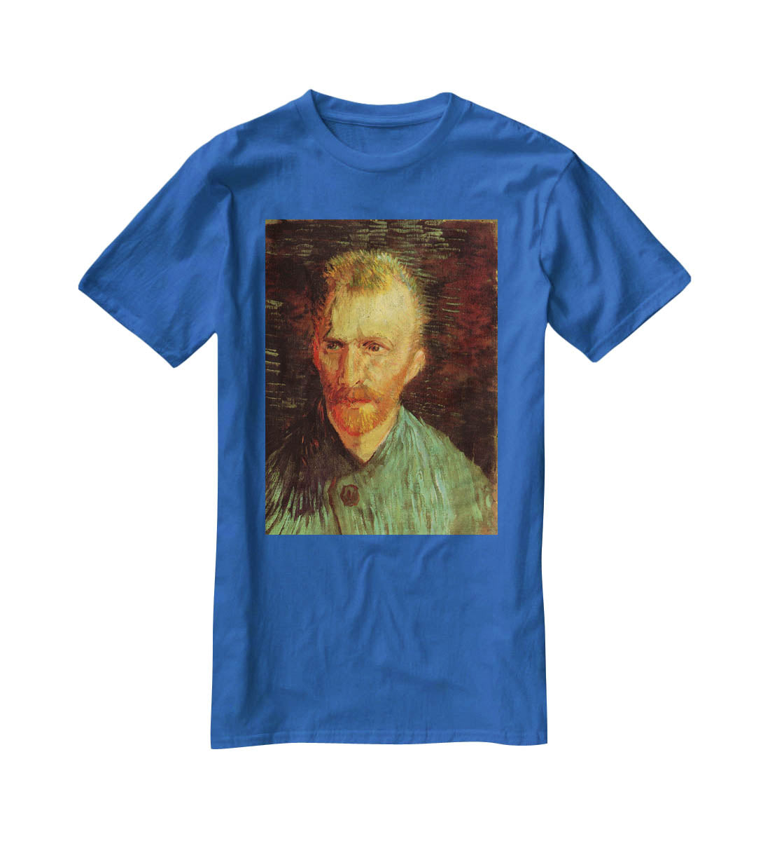 Self-Portrait 8 by Van Gogh T-Shirt - Canvas Art Rocks - 2