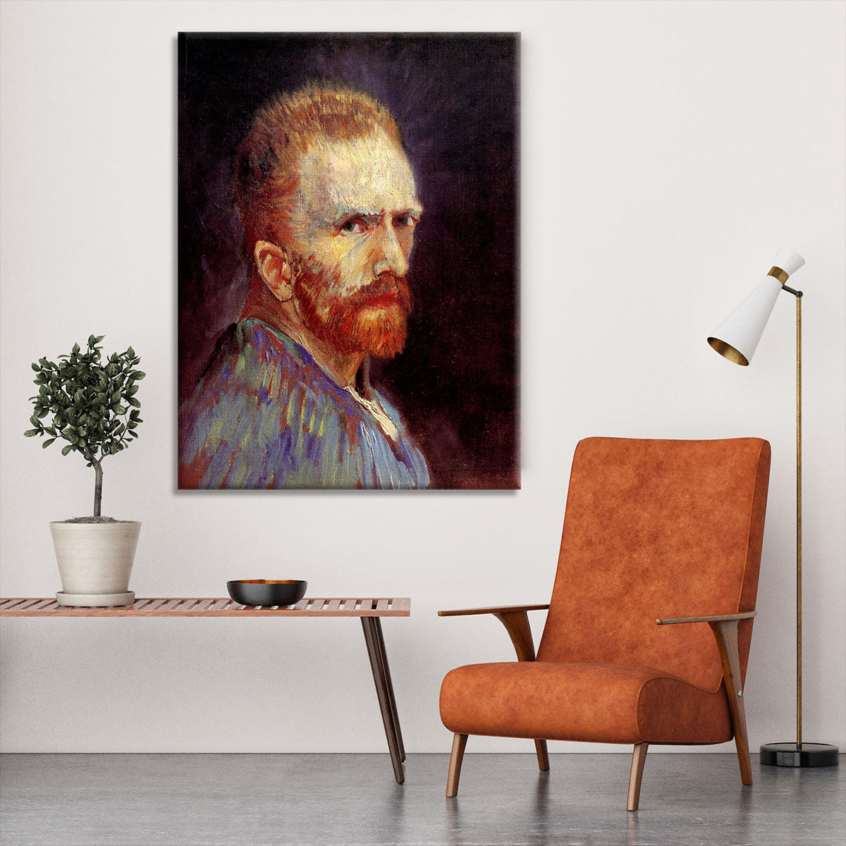 Self-Portrait 9 by Van Gogh Canvas Print or Poster - Canvas Art Rocks - 6