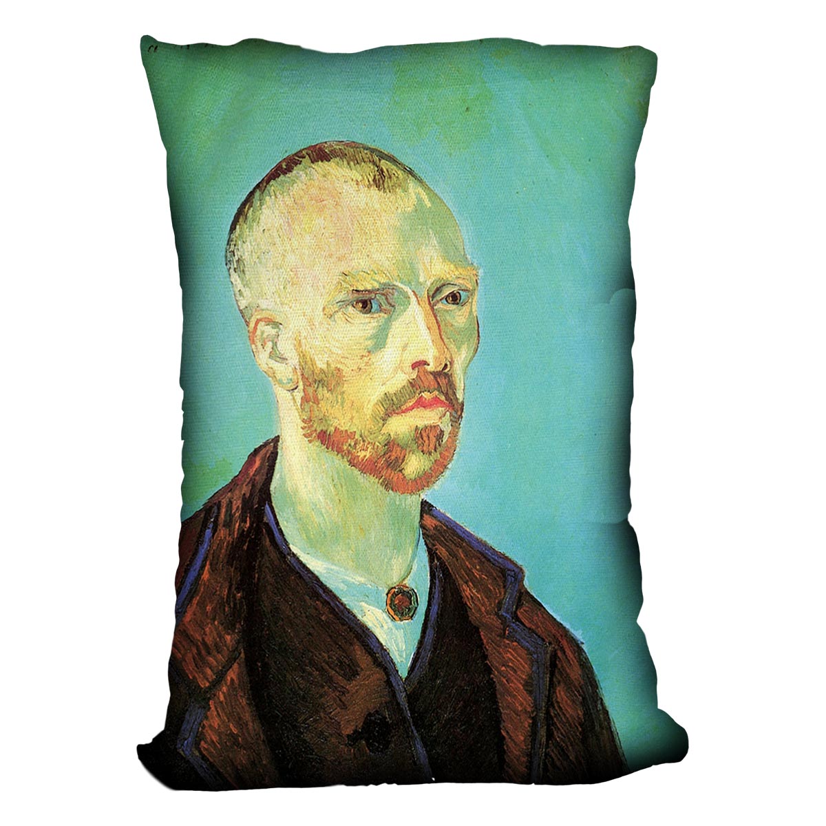 Self-Portrait Dedicated to Paul Gauguin by Van Gogh Cushion