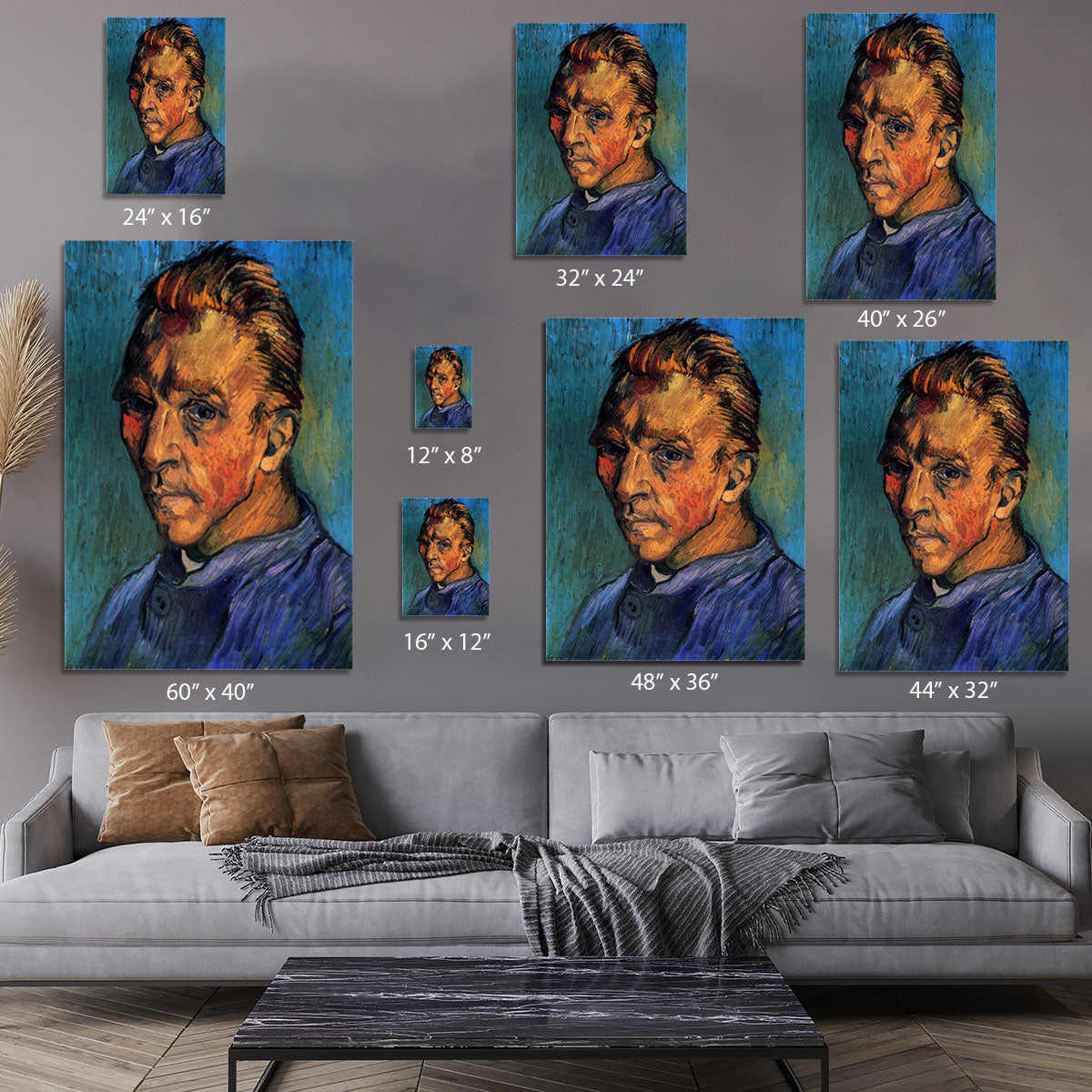Self-Portrait by Van Gogh Canvas Print or Poster - Canvas Art Rocks - 7