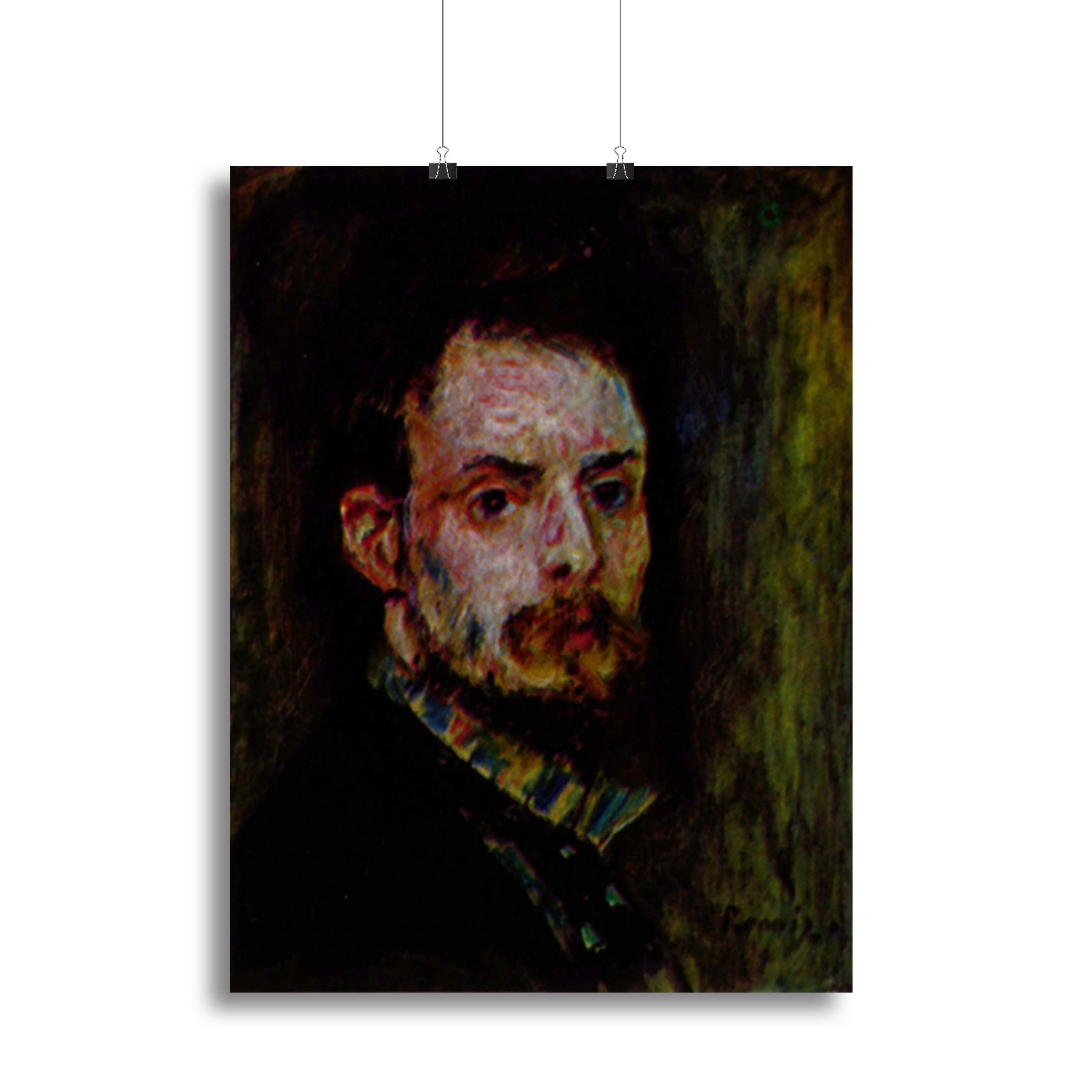 Self Portrait 2 by Renoir Canvas Print or Poster - Canvas Art Rocks - 2