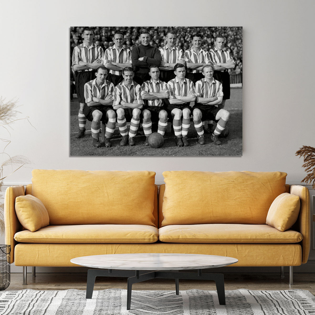 Sheffield United Football Club Team Photo 1947 Canvas Print or Poster - Canvas Art Rocks - 4