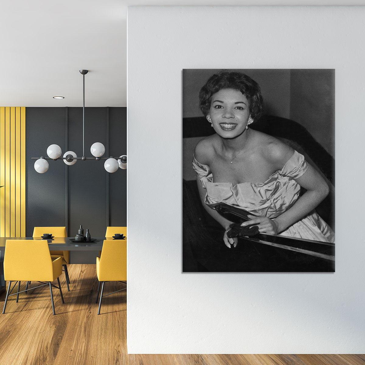 Shirley Bassey singer Canvas Print or Poster - Canvas Art Rocks - 4