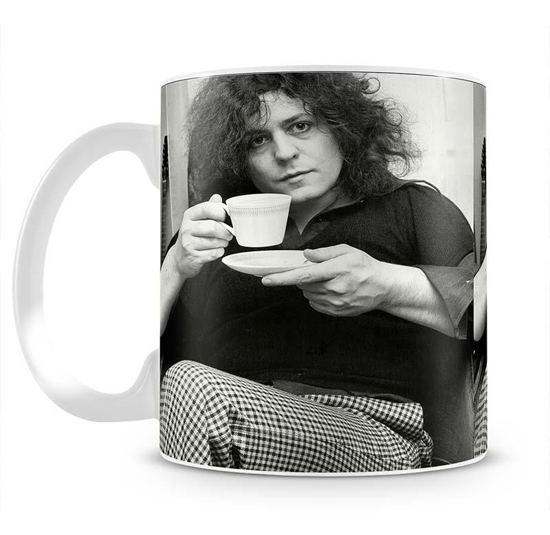 Singer Marc Bolan with tea Mug - Canvas Art Rocks - 2