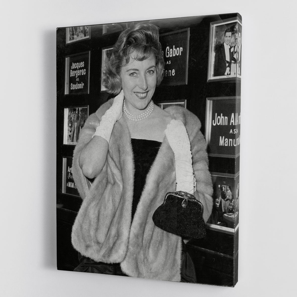 Singer Vera Lynn Canvas Print or Poster - Canvas Art Rocks - 1