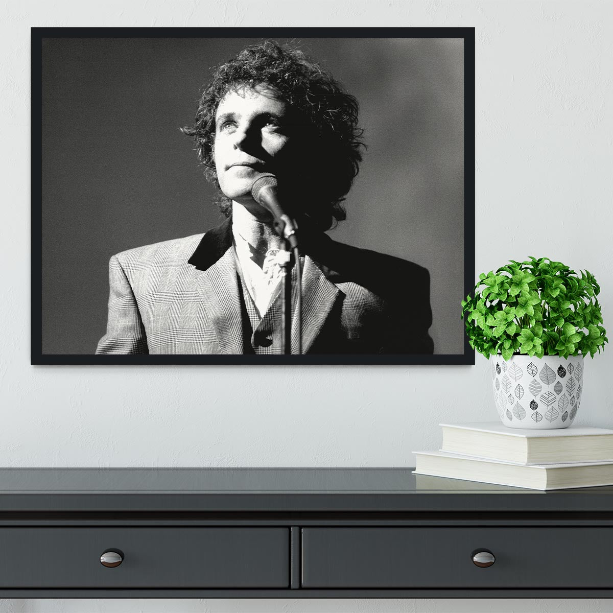 Singer and Actor David Essex Framed Print - Canvas Art Rocks - 2