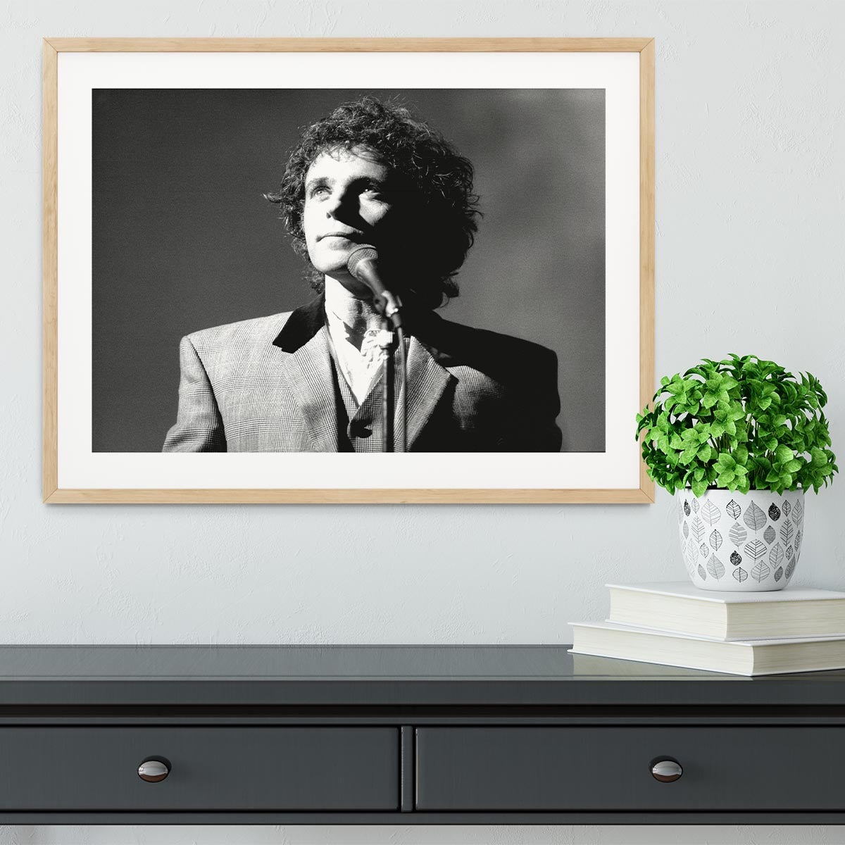 Singer and Actor David Essex Framed Print - Canvas Art Rocks - 3