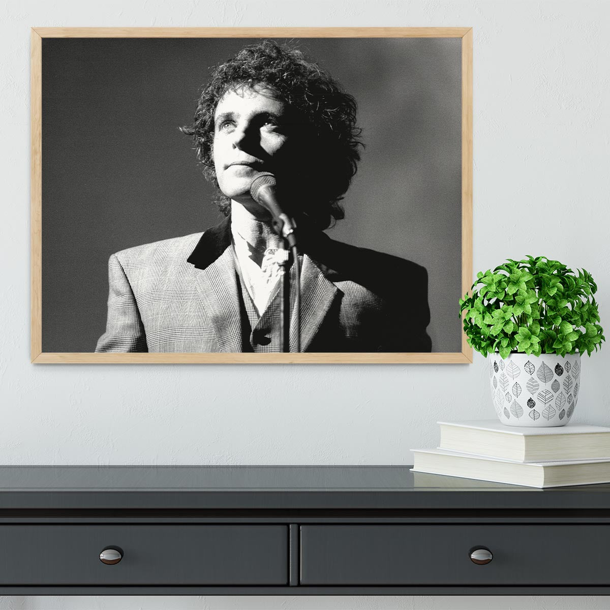 Singer and Actor David Essex Framed Print - Canvas Art Rocks - 4