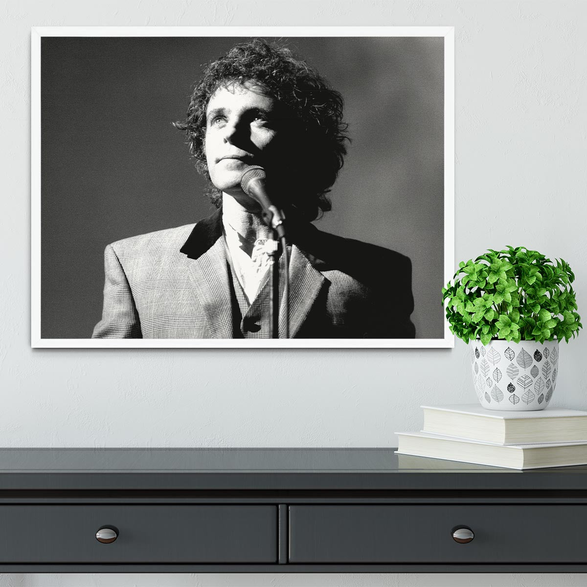 Singer and Actor David Essex Framed Print - Canvas Art Rocks -6