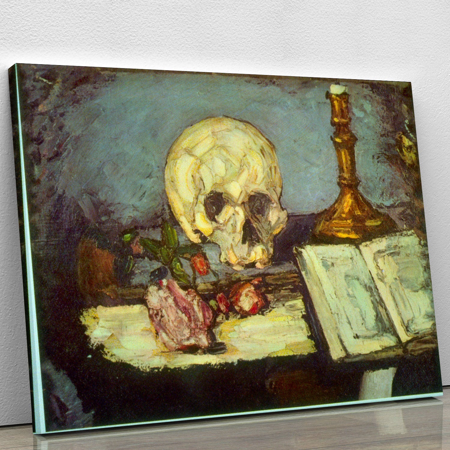 Skull by Degas Canvas Print or Poster - Canvas Art Rocks - 1