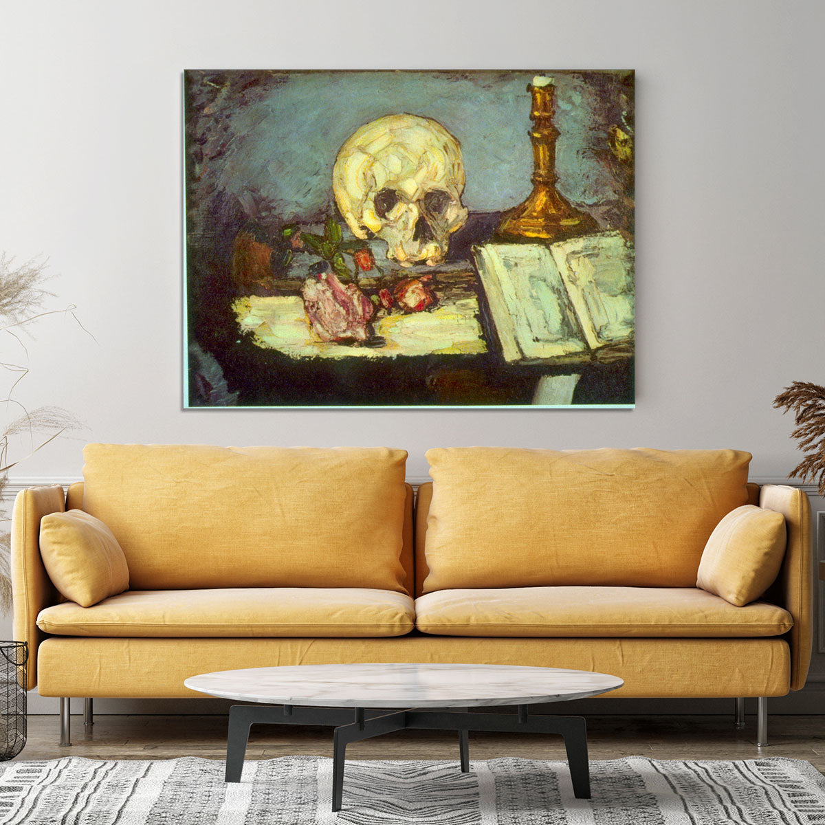 Skull by Degas Canvas Print or Poster - Canvas Art Rocks - 4