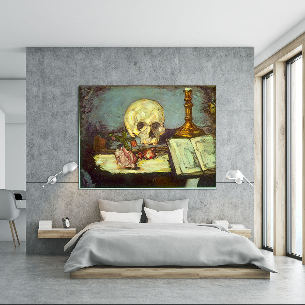 Skull by Degas Canvas Print or Poster - Canvas Art Rocks - 5