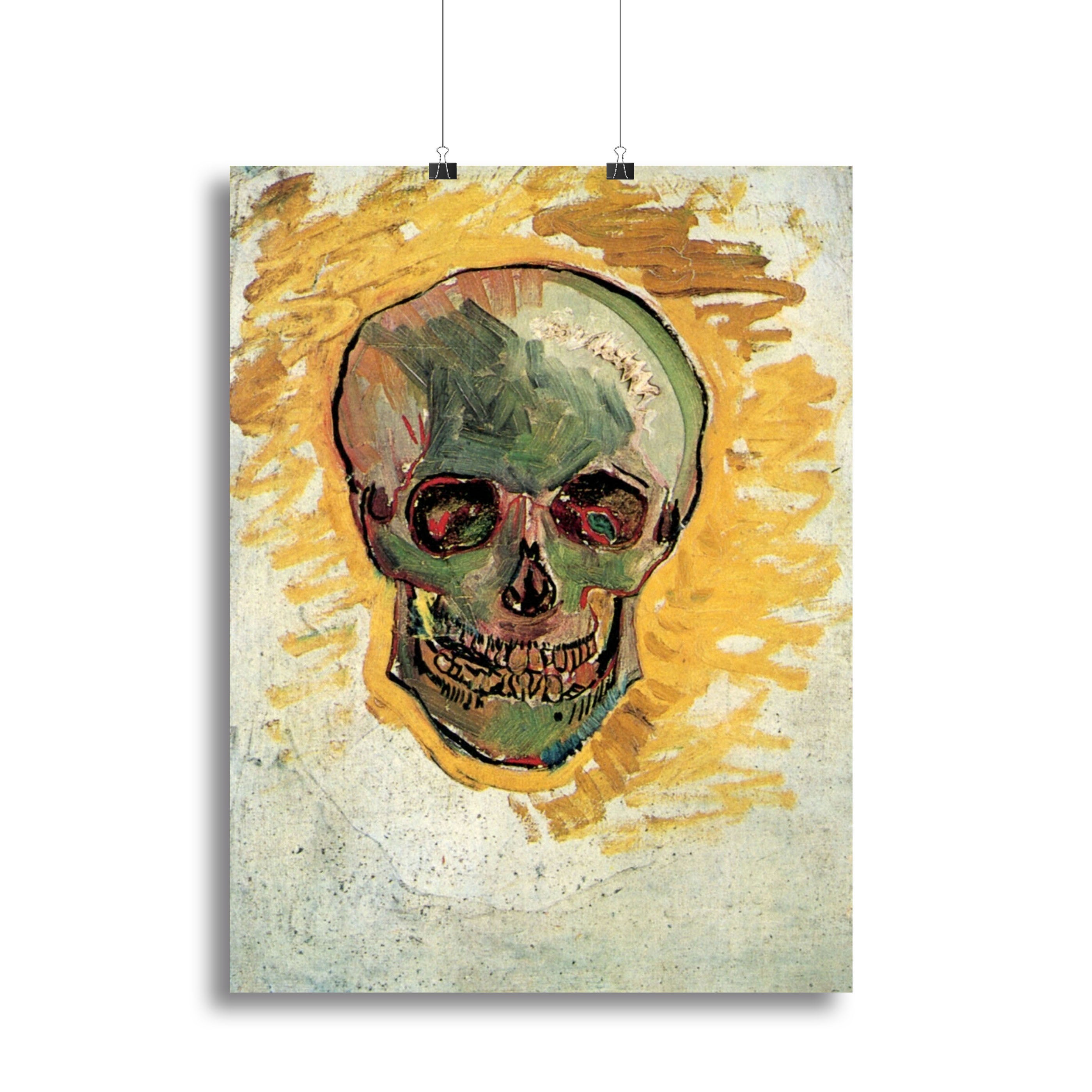 Skull by Van Gogh Canvas Print or Poster - Canvas Art Rocks - 2