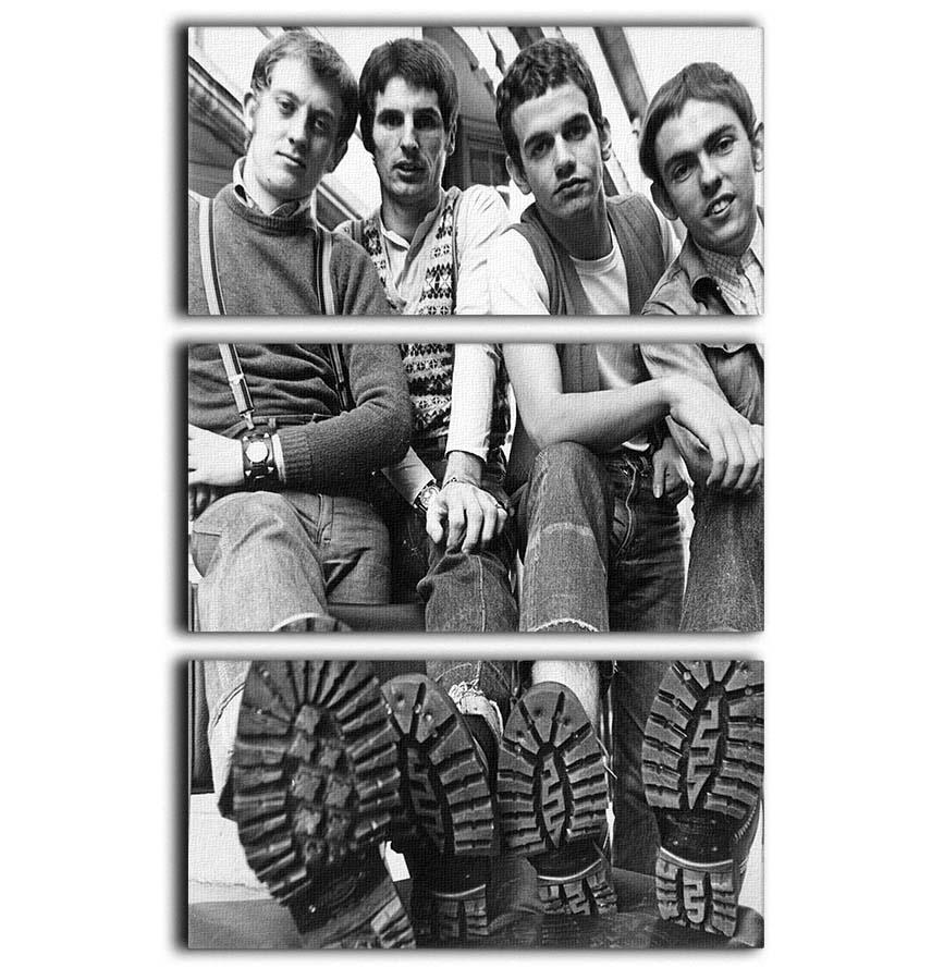 Slade show their shoes 3 Split Panel Canvas Print - Canvas Art Rocks - 1