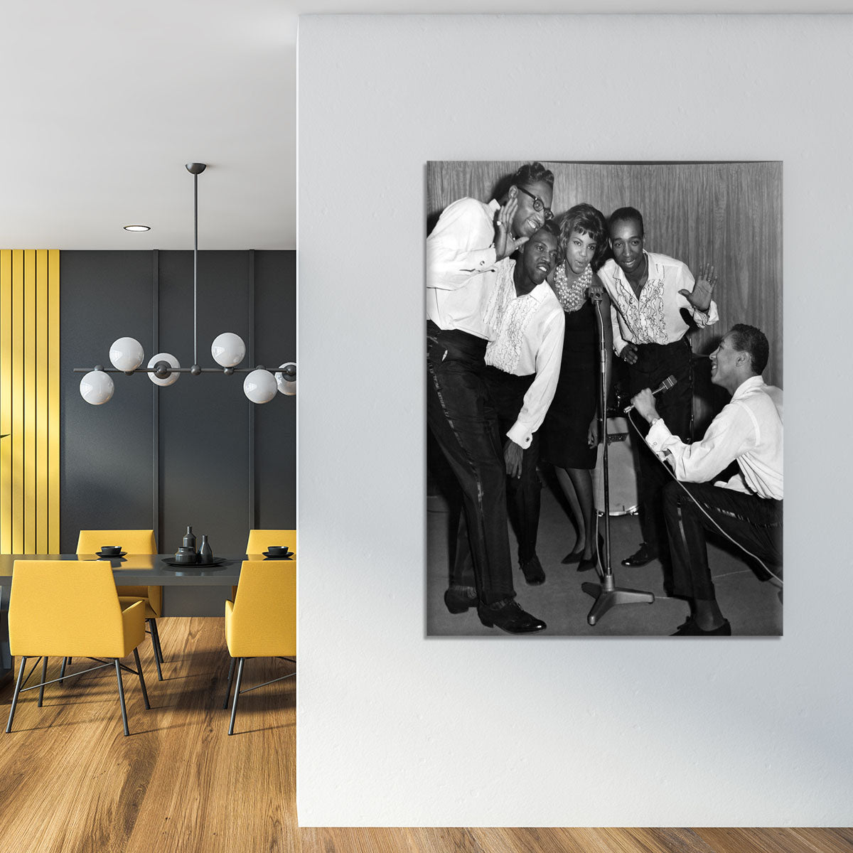 Smokey Robinson and the Miracles Canvas Print or Poster - Canvas Art Rocks - 4