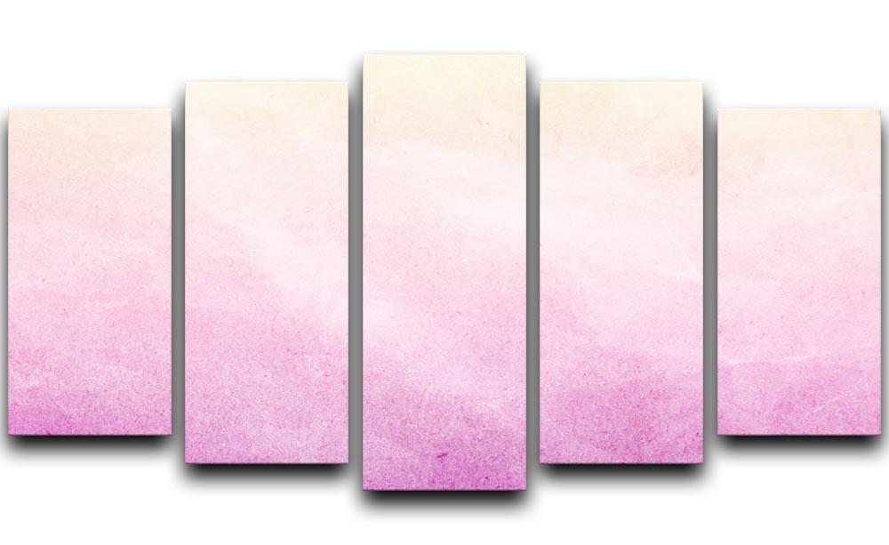 Soft cloud and sky abstract 5 Split Panel Canvas  - Canvas Art Rocks - 1