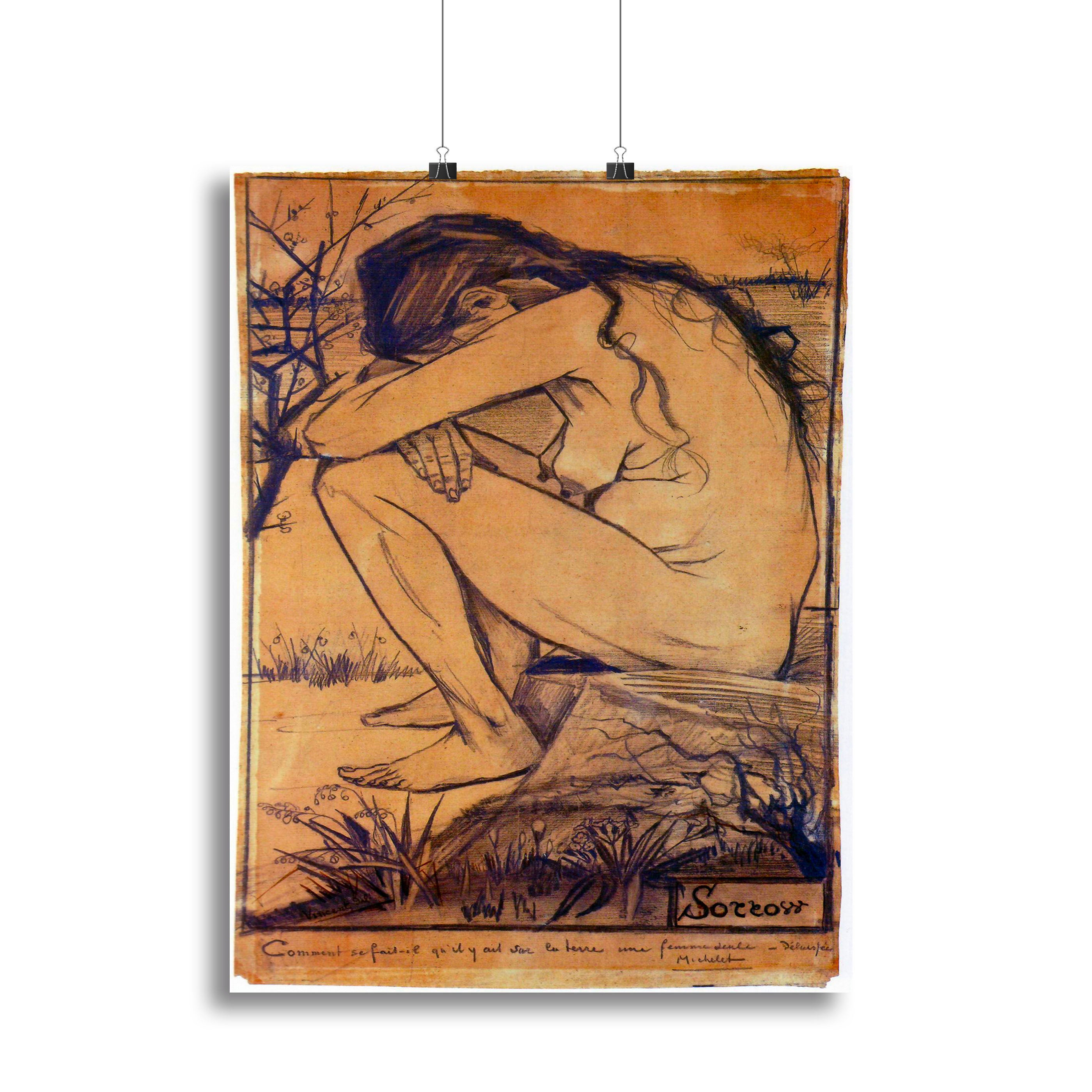 Sorrow by Van Gogh Canvas Print or Poster - Canvas Art Rocks - 2