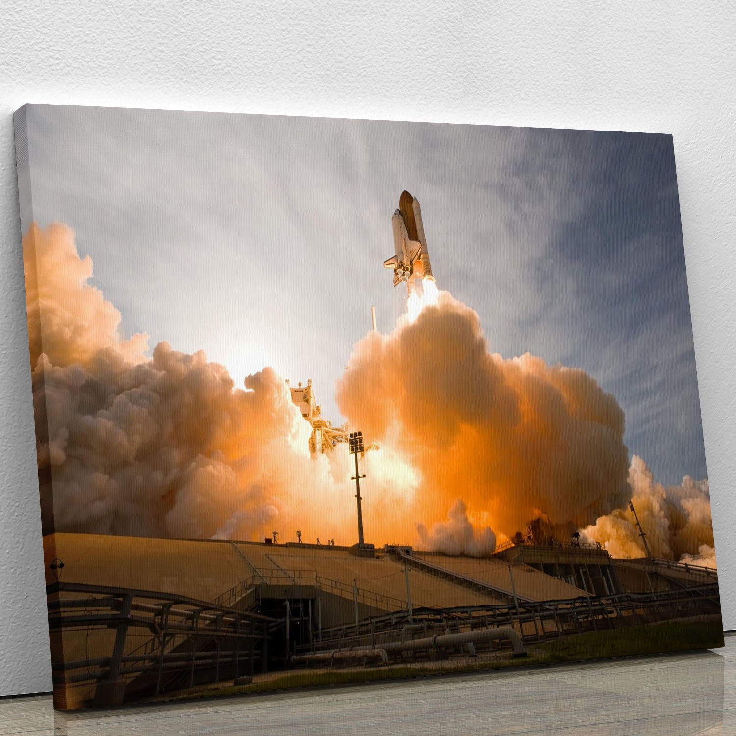 Space Shuttle Cape Canaveral Canvas Print or Poster