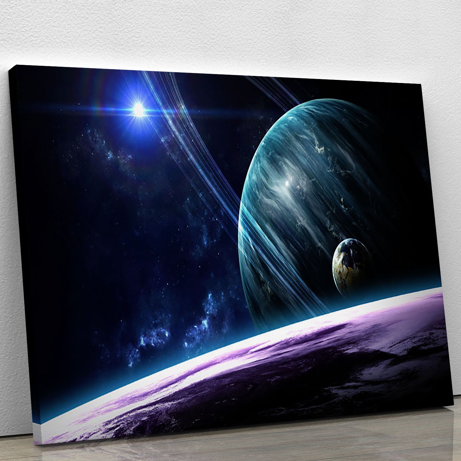 Space Planets Canvas Print or Poster - Canvas Art Rocks - 1