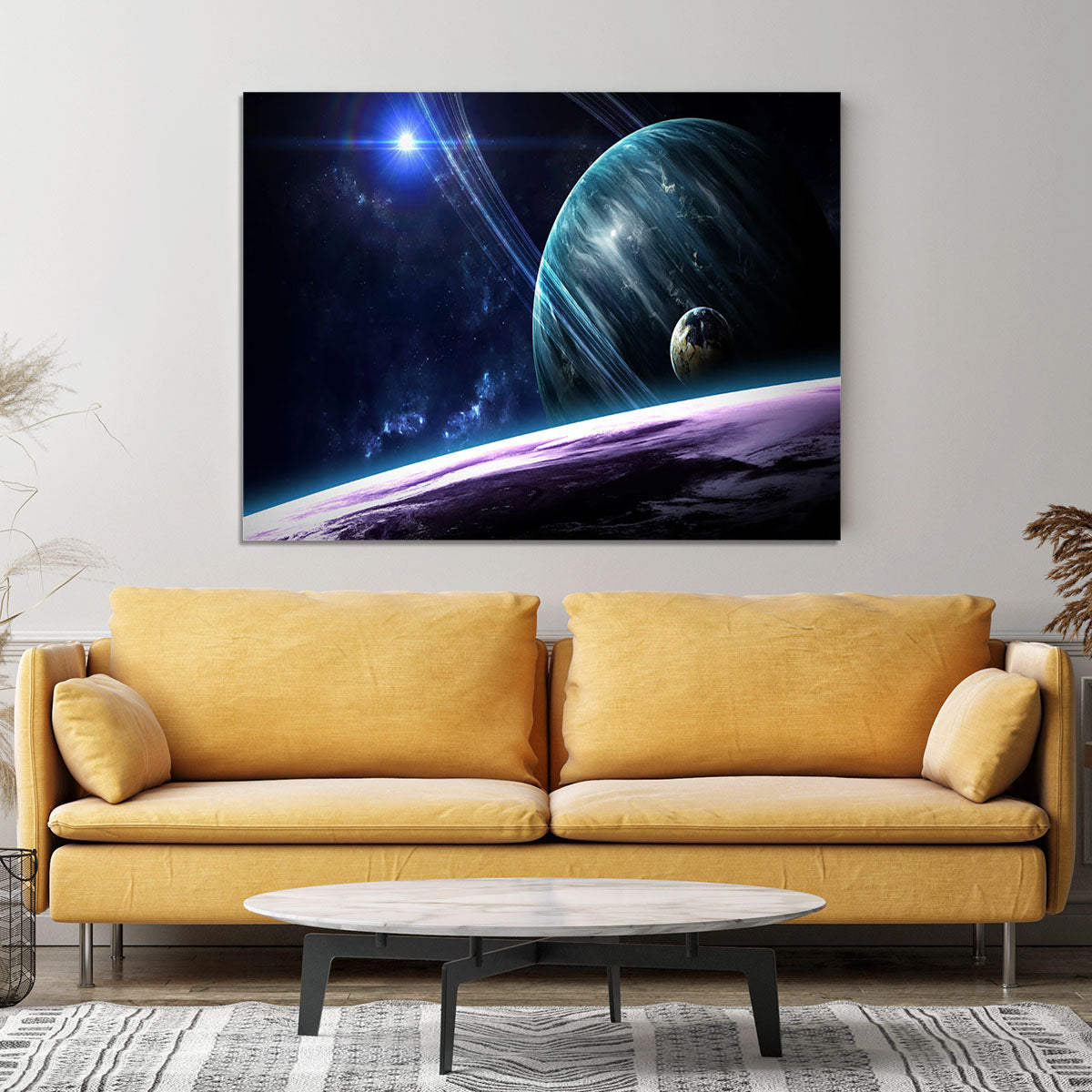 Space Planets Canvas Print or Poster - Canvas Art Rocks - 4
