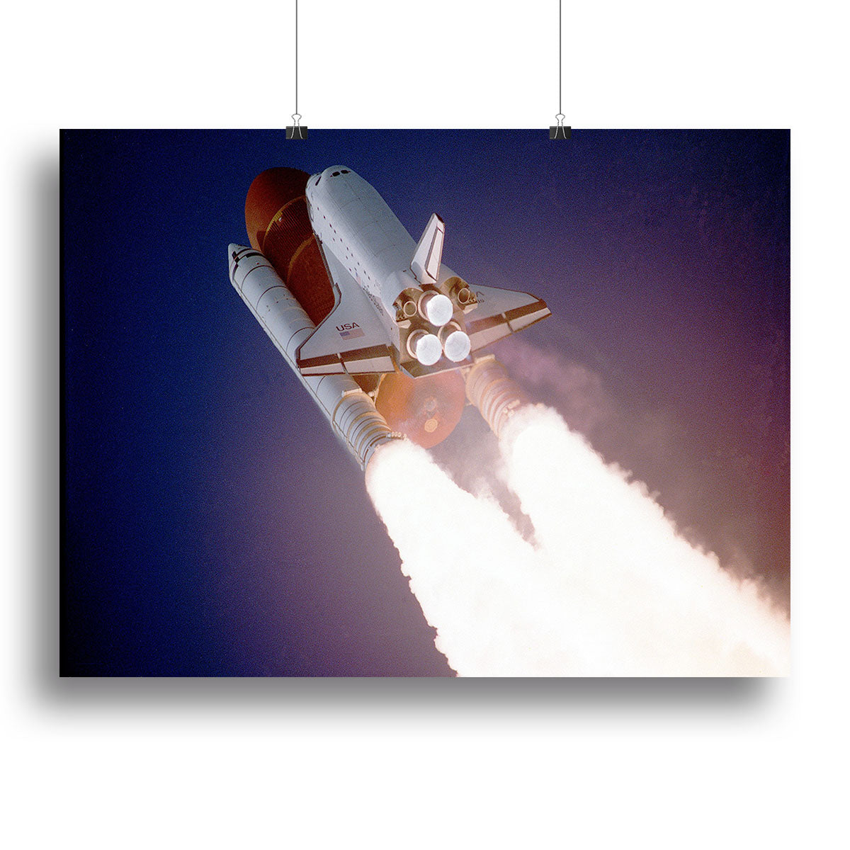 Space Shuttle Close Up Canvas Print or Poster - Canvas Art Rocks - 2
