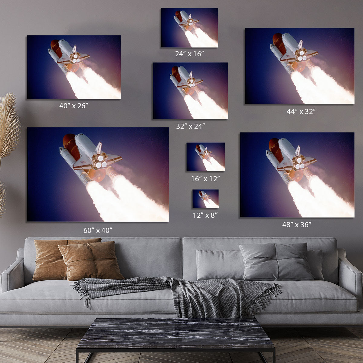 Space Shuttle Close Up Canvas Print or Poster - Canvas Art Rocks - 7