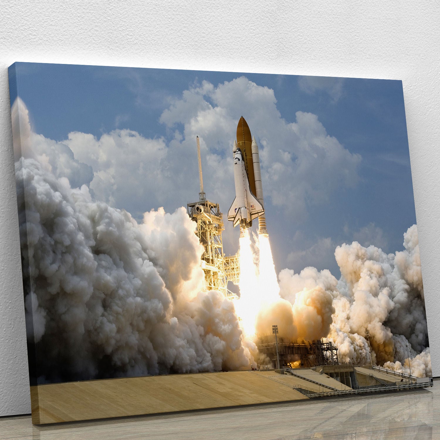 Space Shuttle Launch Canvas Print or Poster - Canvas Art Rocks - 1