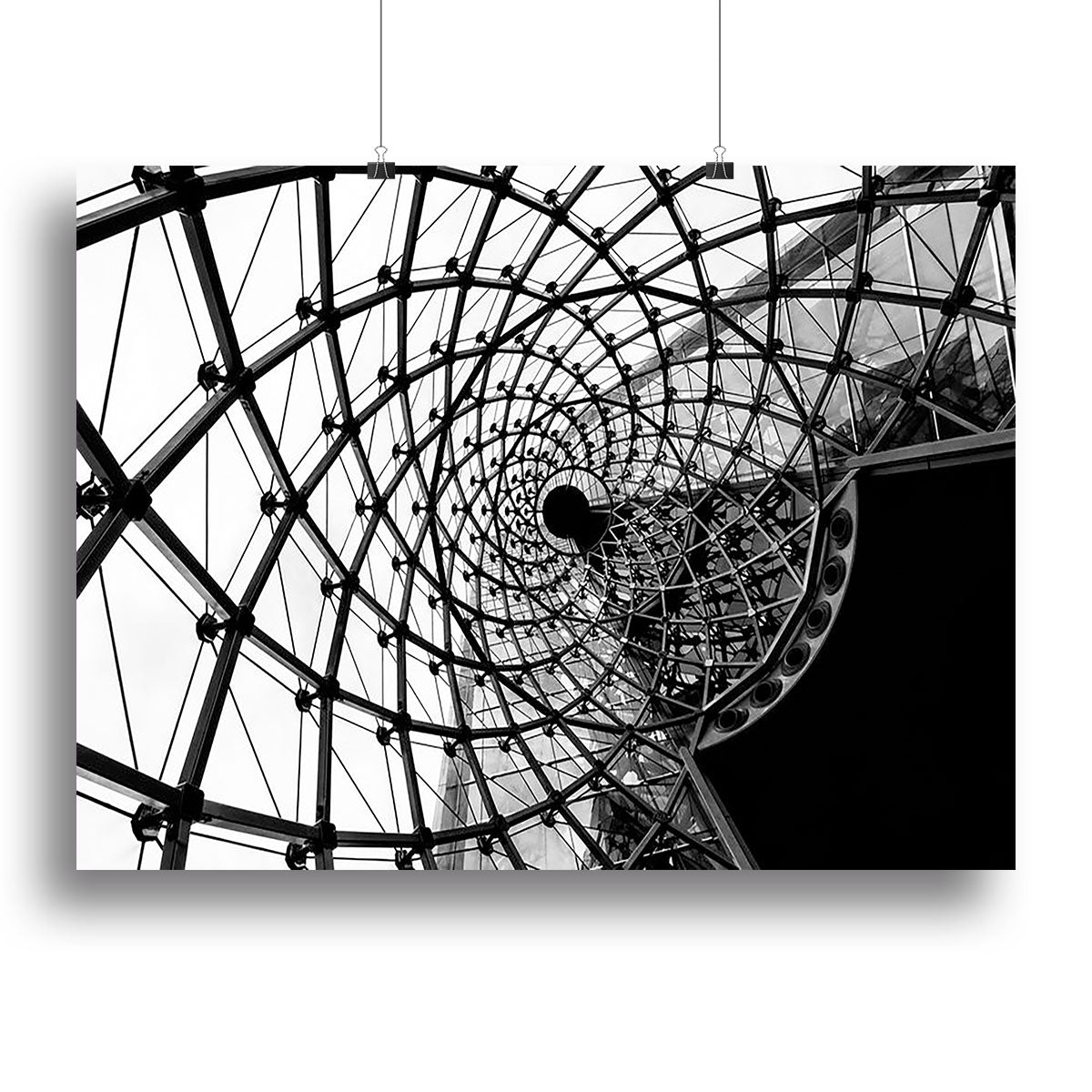 Spiral Architecture Structure Canvas Print or Poster - Canvas Art Rocks - 2