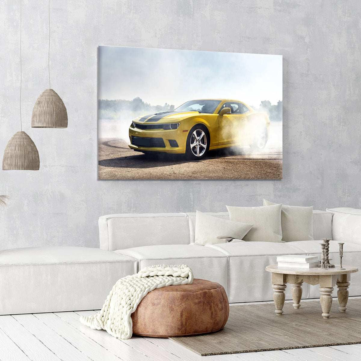 Sport Car Drifting Canvas Print or Poster - Canvas Art Rocks - 6