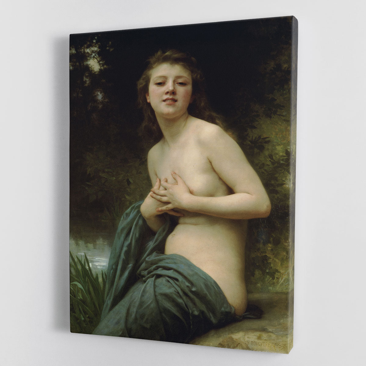 Spring Breeze By Bouguereau Canvas Print or Poster - Canvas Art Rocks - 1