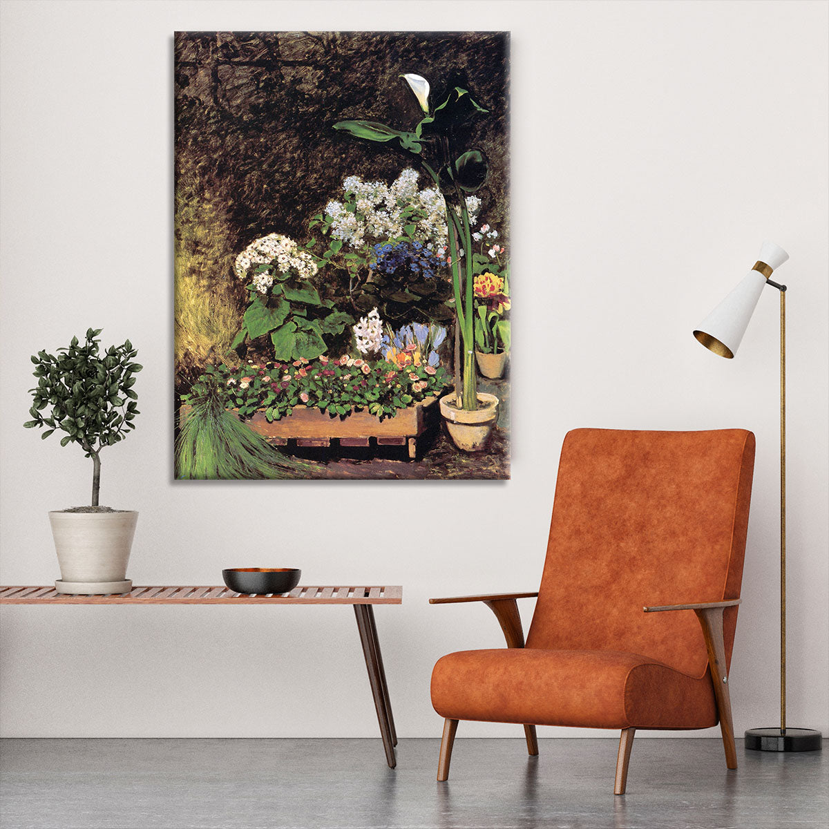 Spring flowers by Renoir Canvas Print or Poster - Canvas Art Rocks - 6