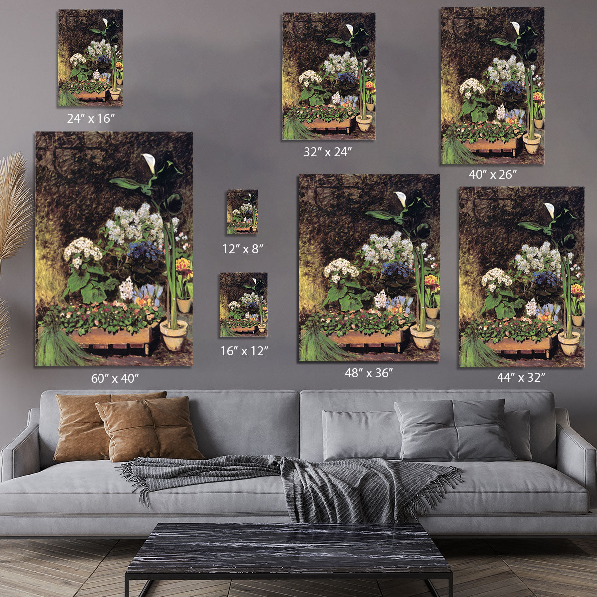Spring flowers by Renoir Canvas Print or Poster - Canvas Art Rocks - 7