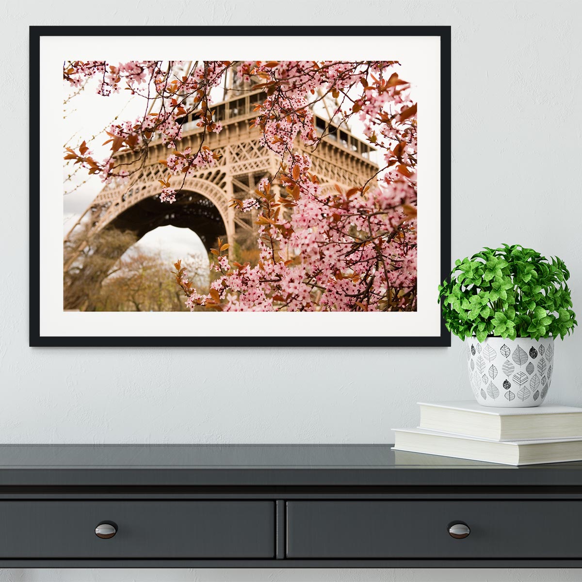 Spring in Paris Framed Print - Canvas Art Rocks - 1