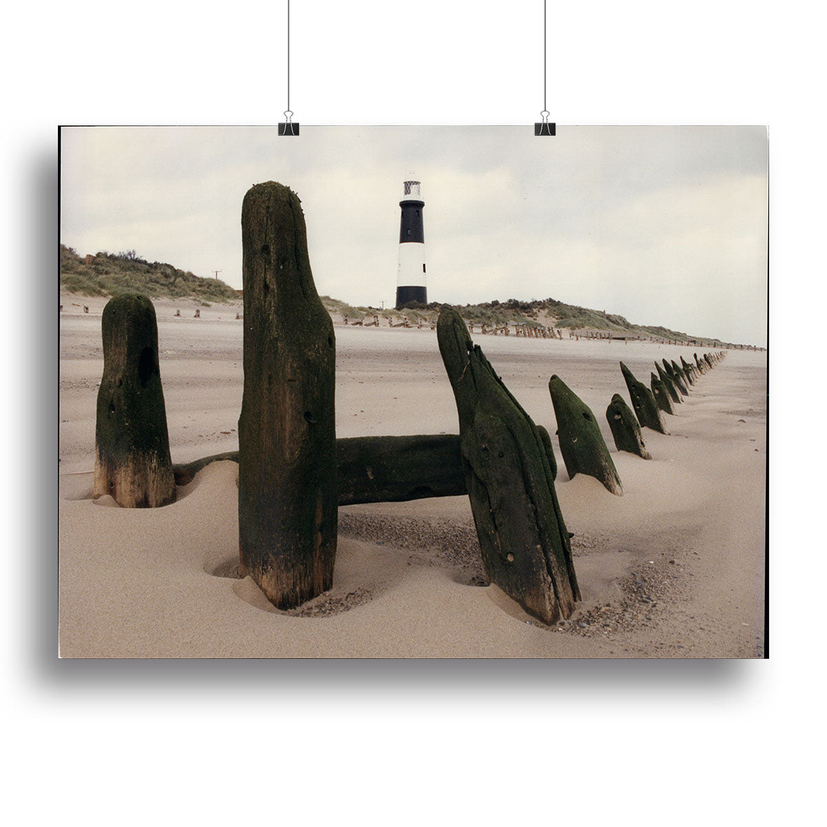 Spurn Point Lighthouse Canvas Print or Poster - Canvas Art Rocks - 2